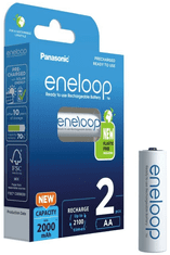 Panasonic Eneloop AA, 2 komada (BK-3MCDE/2BE)