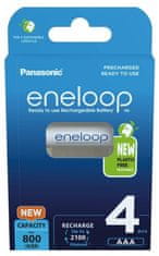 Panasonic Eneloop AAA, 4 komada (BK-4MCDE/4BE)