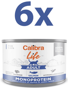 Calibra Life Adult konzerva za mačke, losos
