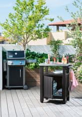 KETER UNITY XL 207L Mobilni Ormarić s Čeličnom Pločom Grafitne Boje