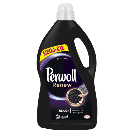 Perwoll Renew Black gel za pranje, 67 pranja, 4050 mL