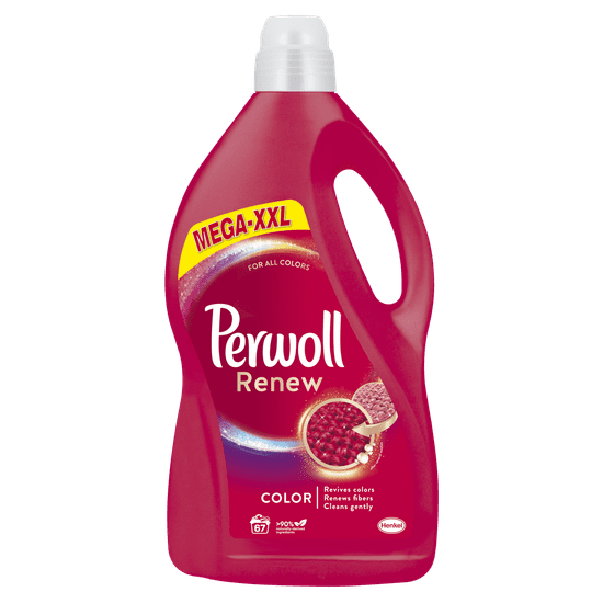 Perwoll Renew Colour gel za pranje, 67 pranja, 4050 mL