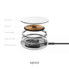 EPICO magnetski kabel za punjenje USB-C Magnetic Wireless Charger (MagSafe Compatible) 9915111900060, Space Gray
