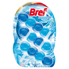 Bref Brilliant Gel Arctic Ocean all in 1 WC vješalica, 3x42 g