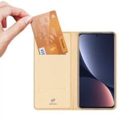 Dux Ducis Skin Pro preklopna maska za Xiaomi 12 Pro, zlato