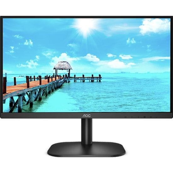 AOC 24B2XD monitor, 60,5 cm (23,8), IPS, Full HD, crni