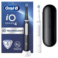 Oral-B magnetske četkice za zube iO Series 4 Duo Black/White