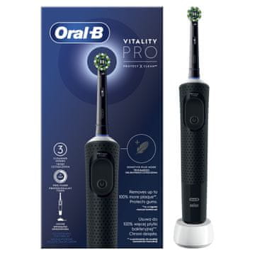 Oral-B četkica za zube Vitality Pro, crna
