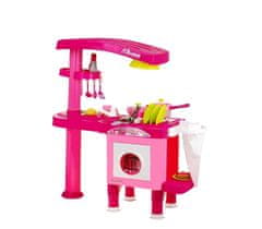 Aga4Kids Plastična kuhinjica KITCHEN 008-82 Pink