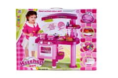 Aga4Kids Plastična kuhinjica KITCHEN 008-82 Pink