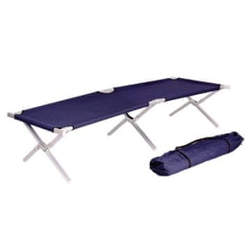 Linder Exclusiv Sklopivi kamping ležaj Plavi