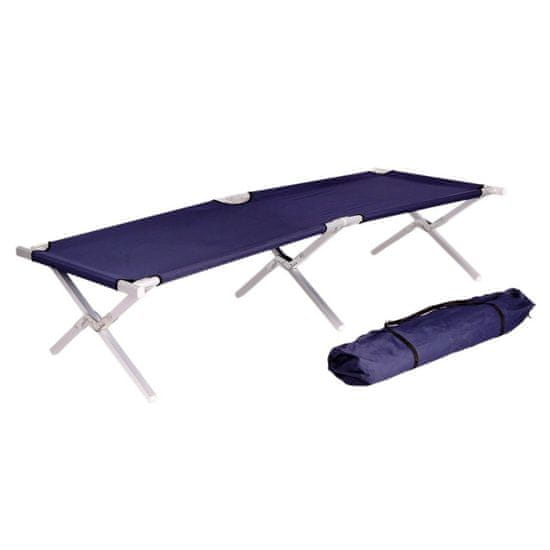 Linder Exclusiv Sklopivi kamping ležaj Plavi