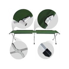 Linder Exclusiv Sklopivi kamping ležaj Zeleni