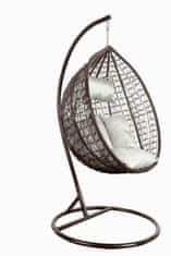 Aga Viseća stolica ORTA Smeđa/Bež