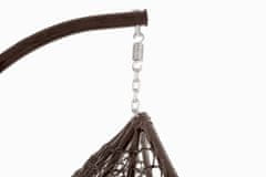 Aga Viseća stolica ORTA Smeđa/Bež