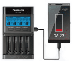 Panasonic Eneloop BQ-CC65E ERP Quick Charger punjač, s LCD