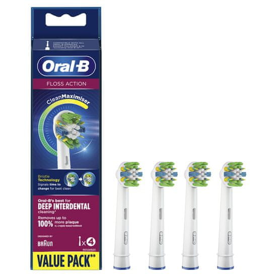 Oral-B Glava za četkicu Floss Action, zamjenska, 4 komada