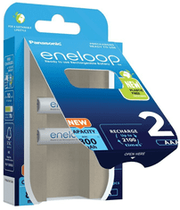 Panasonic Eneloop AAA baterije, 2 komada (BK-4MCDE/2BE)