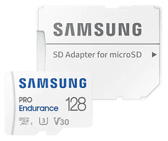 Samsung PRO Endurance micro SDXC memorijska kartica, 128 GB + SD adapter