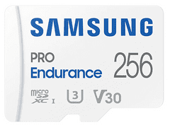 Samsung PRO Endurance micro SDXC memorijska kartica, 256 GB + SD adapter