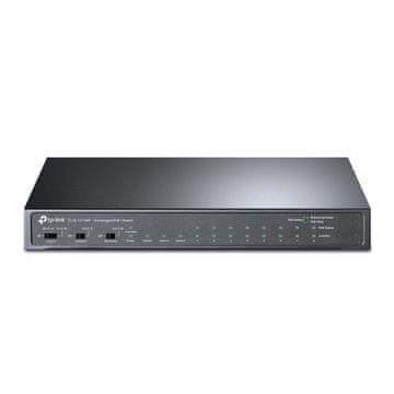 TP-Link TL-SL1311MP mrežni prekidač (switch), 8x 100 Mbps PoE+, 2x GbE, 1x GbE SFP