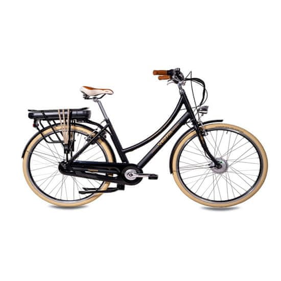 Xplorer R50 Holandia 28 električni bicikl, Black-Gold