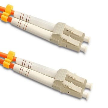 Qoltec Qoltec Patchcord svjetlovodni LC/UPC-LC/UPC | Multimode | 50/125U | OM2 | Duplex | 3m