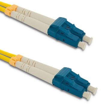 Qoltec Qoltec Patchcord svjetlovodni LC/UPC - LC/UPC | Single mode | 9/125 | G652D | Duplex | 2 m