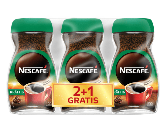 NESCAF Classic Kraftig instant kava 3 x 200 g MALL.HR