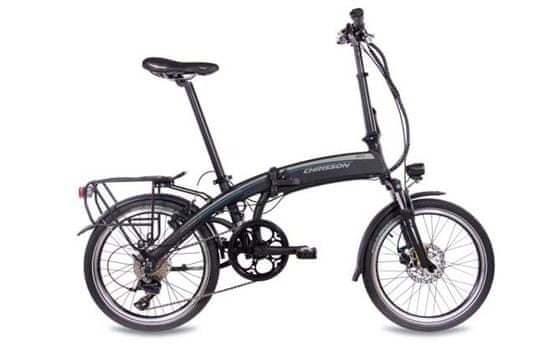 Xplorer Chrisson EF2 sklopivi električni bicikl, crni