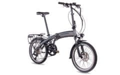 Xplorer Sklopivi električni bicikl Chrisson EF2, sivi
