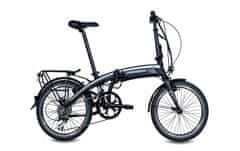 Xplorer Chrisson EF1 sklopivi električni bicikl, mat crna