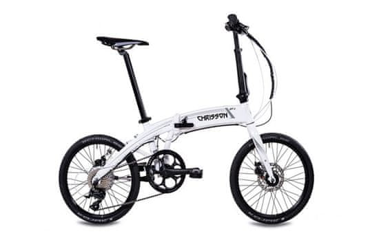 Xplorer Chrisson EF3 sklopivi električni bicikl, bijeli
