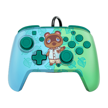 PDP Faceoff Deluxe+ audio žičani upravljač Animal Crossing žičani joystick