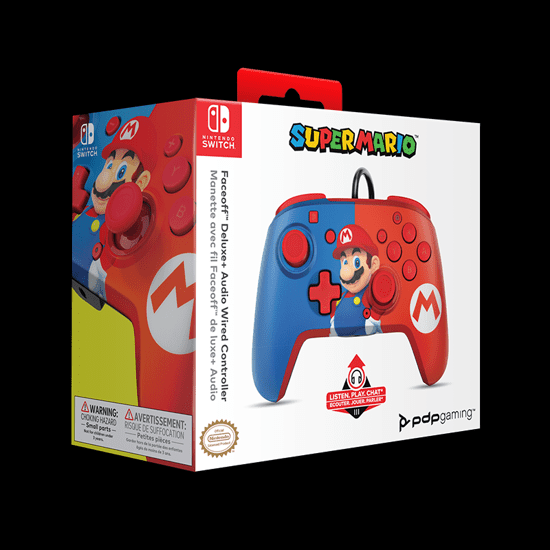 Faceoff deluxe+ online audio wired controller
