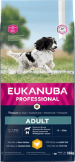 Eukanuba Adult Medium Breed 15 kg + 3 kg gratis