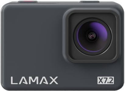 lamax s7.2 akcijska kamera memorijska kartica podrška bogati dodaci kreativni načini fotografije kamera wifi preuzimanje vodootporan do 40m