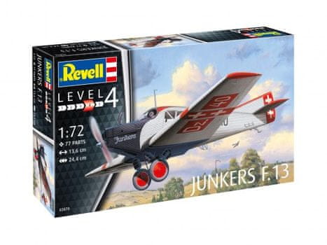  Revell Junkers F.13 maketa, zrakoplov, 77/1