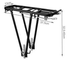 Malatec Univerzalni aluminijski nosač stražnjeg bicikla do 35 kg
