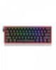 Redragon Fizz Pro crna K616 RGB gaming tipkovnica, bežična/žična, mehanička, crveni prekidači