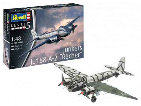  Revell Junkers Ju188 A-1 Rächer maketa, zrakoplov, 235/1
