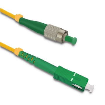 Qoltec Qoltec patch kabel svjetlovodni FC/APC - SC/APC, jednomodni, 9/125, G652D, simplex, 5m