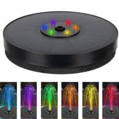 Malatec LED RGB solarna plutajuća vrtna fontana - pumpa za ribnjak