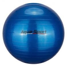 Aqua-Sport AQUA-SPORT POWERSTRECH antiburst gimnastička lopta, plava, 65 cm AS0065