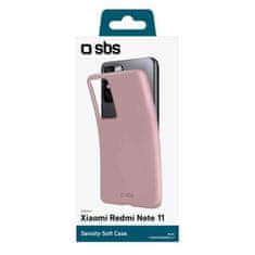 SBS Sensity maskica za Xiaomi Redmi Note 11, roza