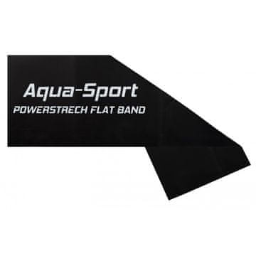 Aqua-Sport AQUA-SPORT POWERSTRECH flat band crna 1,5M x 15CM x 0,40mm 12-15kg AS1515