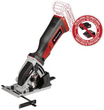 Einhell akumulatorska mini ručna kružna pila TE-CS 18/89 Li Solo (4331100)