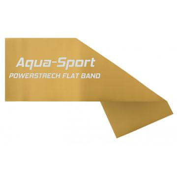 Aqua-Sport AQUA-SPORT POWERSTRECH flat band zlatna 1,5m x 15cm x 0,75mm 25-35kg AS1515