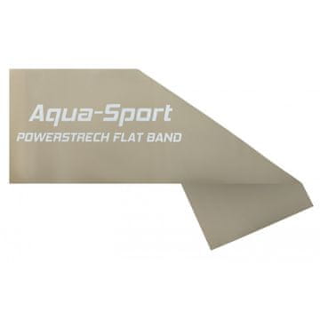Aqua-Sport AQUA-SPORT POWERSTRECH FLAT BAND siva 1,5Mx15CMx0,55mm 16-24kg AS1515