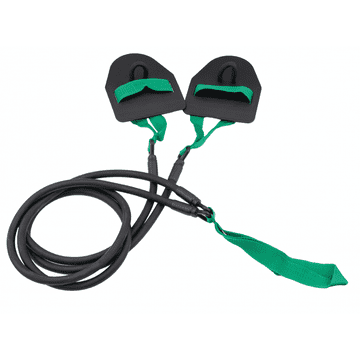 Aqua-Sport AQUA-SPORT POWERSTRECH guma na kopno s veslima paddles resistance, zelena AS38455GN